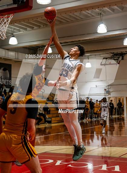 Thumbnail 2 in Winston Salem Christian National vs. Bishop Ireton (Capital Hoops Mayhem on Military) photogallery.