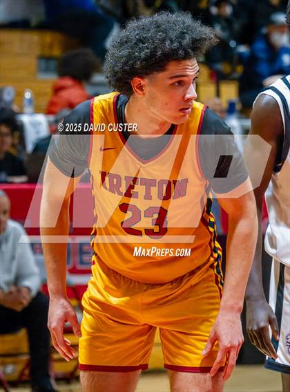 Thumbnail 1 in Winston Salem Christian National vs. Bishop Ireton (Capital Hoops Mayhem on Military) photogallery.