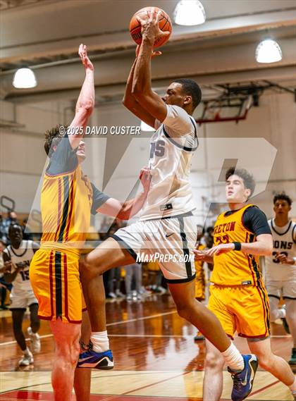 Thumbnail 2 in Winston Salem Christian National vs. Bishop Ireton (Capital Hoops Mayhem on Military) photogallery.
