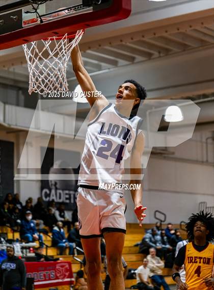 Thumbnail 1 in Winston Salem Christian National vs. Bishop Ireton (Capital Hoops Mayhem on Military) photogallery.