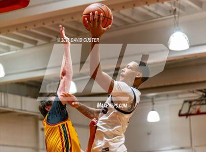 Thumbnail 1 in Winston Salem Christian National vs. Bishop Ireton (Capital Hoops Mayhem on Military) photogallery.