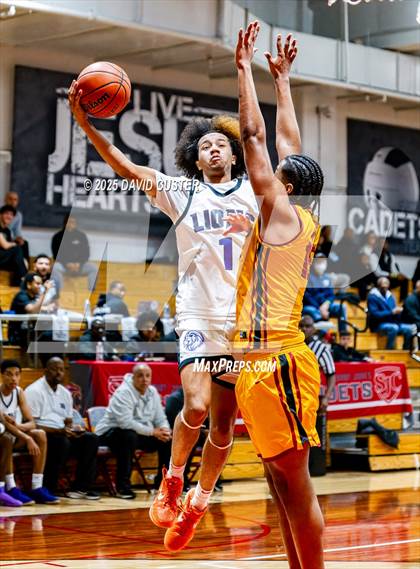 Thumbnail 3 in Winston Salem Christian National vs. Bishop Ireton (Capital Hoops Mayhem on Military) photogallery.