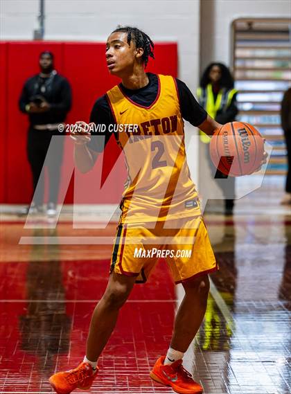 Thumbnail 2 in Winston Salem Christian National vs. Bishop Ireton (Capital Hoops Mayhem on Military) photogallery.