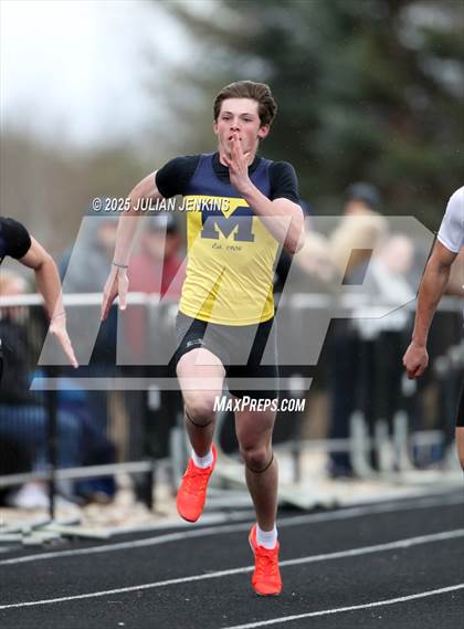 Thumbnail 1 in Capital- Meridian- Eagle Tri-Meet  photogallery.