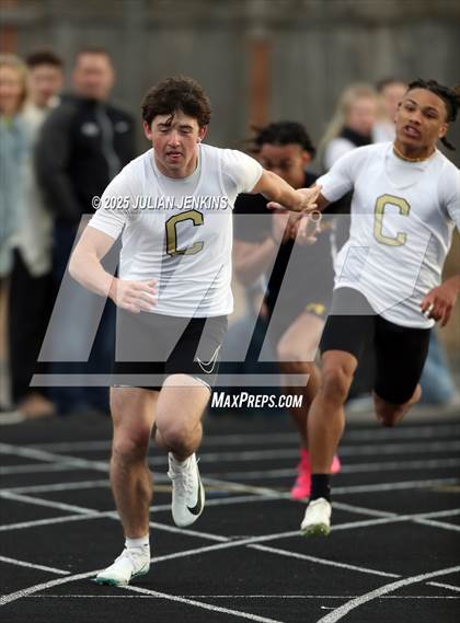 Thumbnail 2 in Capital- Meridian- Eagle Tri-Meet  photogallery.
