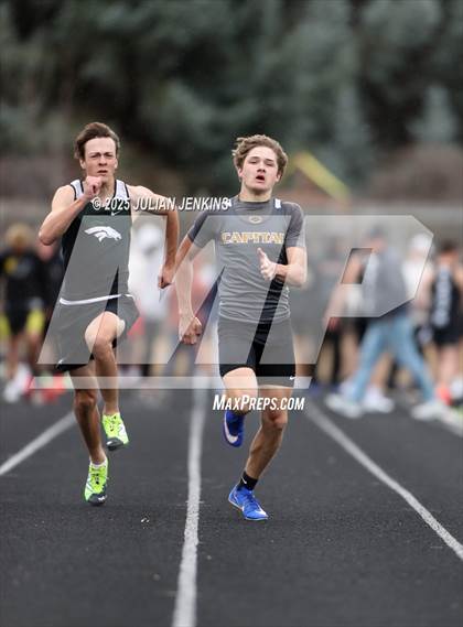 Thumbnail 1 in Capital- Meridian- Eagle Tri-Meet  photogallery.