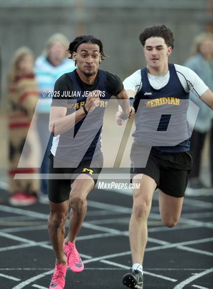 Thumbnail 1 in Capital- Meridian- Eagle Tri-Meet  photogallery.