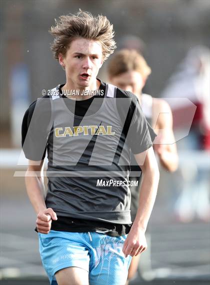 Thumbnail 2 in Capital- Meridian- Eagle Tri-Meet  photogallery.