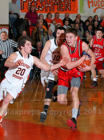 Thumbnail 3 in Cameron County @ Smethport (District IX Class A Second Round) photogallery.