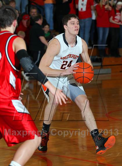 Thumbnail 2 in Cameron County @ Smethport (District IX Class A Second Round) photogallery.