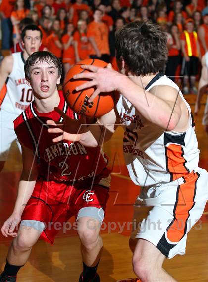 Thumbnail 1 in Cameron County @ Smethport (District IX Class A Second Round) photogallery.