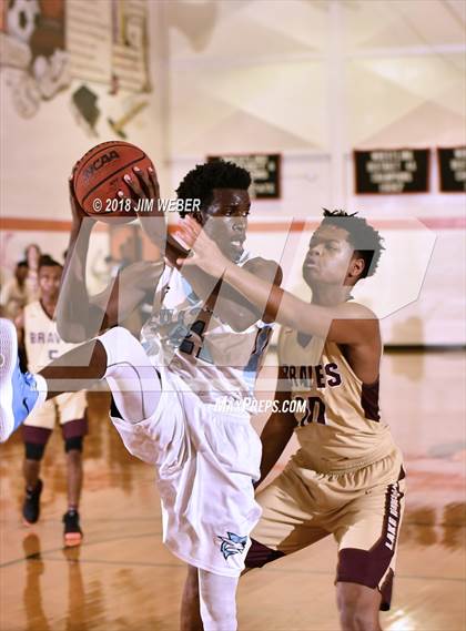 Thumbnail 3 in Lake Gibson vs Nature Coast Tech (Zephyrhills Preseason Classic) photogallery.
