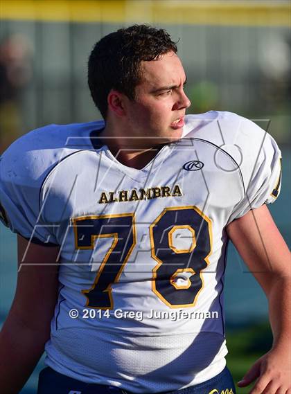 Thumbnail 1 in Alhambra @ Marin Catholic (CIF NCS Playoff) photogallery.