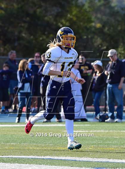 Thumbnail 2 in Alhambra @ Marin Catholic (CIF NCS Playoff) photogallery.