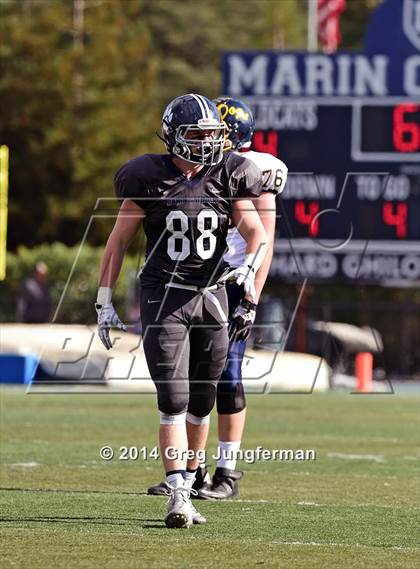 Thumbnail 1 in Alhambra @ Marin Catholic (CIF NCS Playoff) photogallery.
