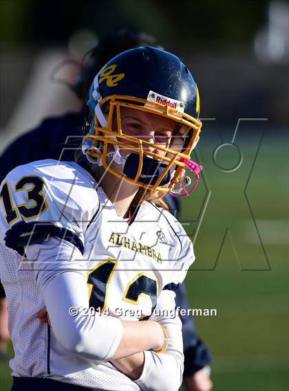 Thumbnail 2 in Alhambra @ Marin Catholic (CIF NCS Playoff) photogallery.