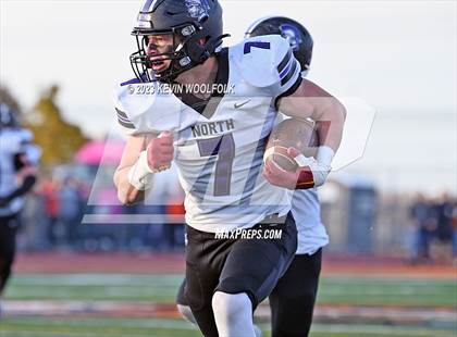 Thumbnail 3 in Lincoln-Way West vs. Downers Grove North (IHSA 7A Quarterfinal) photogallery.