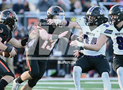 Thumbnail 3 in Lincoln-Way West vs. Downers Grove North (IHSA 7A Quarterfinal) photogallery.