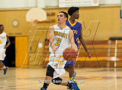 Thumbnail 2 in Oakland Tech vs. Pinole Valley (Frank Marymee Classic) photogallery.