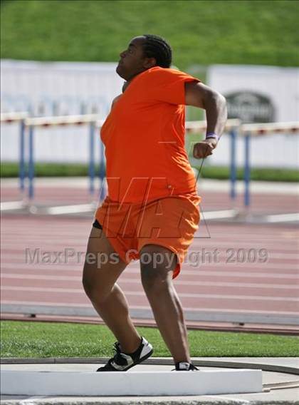 Thumbnail 3 in CIF State Championships  (Girls Shot Put) photogallery.