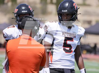 Thumbnail 3 in Liberty vs. Pittsburg (Honor Bowl) photogallery.