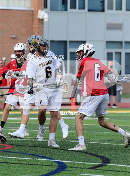 Thumbnail 2 in Pelham Memorial vs. Glens Falls (NYSPHSAA Class C Regional Final) photogallery.