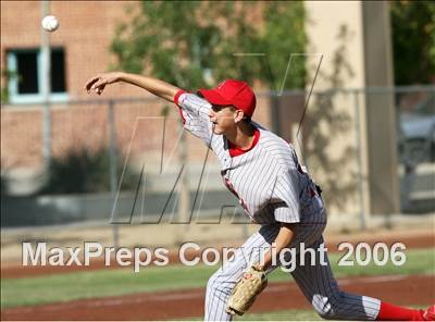 Thumbnail 2 in Valley Lutheran vs. St. Paul Prep (Randy Johnson Field) photogallery.