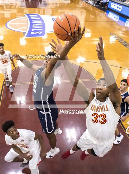 Thumbnail 1 in University vs. Oak Hill Academy (GEICO National Tournament Semifinal) photogallery.
