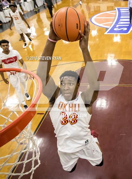 Thumbnail 2 in University vs. Oak Hill Academy (GEICO National Tournament Semifinal) photogallery.