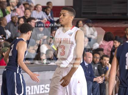 Thumbnail 3 in University vs. Oak Hill Academy (GEICO National Tournament Semifinal) photogallery.