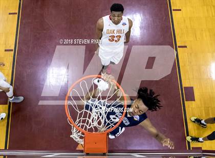 Thumbnail 2 in University vs. Oak Hill Academy (GEICO National Tournament Semifinal) photogallery.