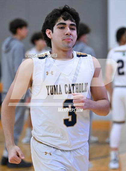 Thumbnail 2 in Yuma Catholic vs. Monsignor Scanlan (Great Desert Shootout) photogallery.
