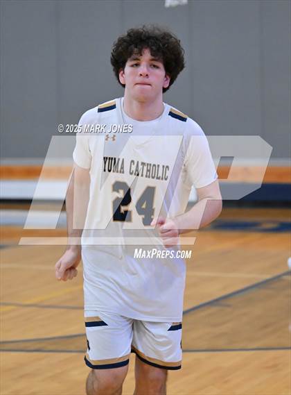 Thumbnail 3 in Yuma Catholic vs. Monsignor Scanlan (Great Desert Shootout) photogallery.