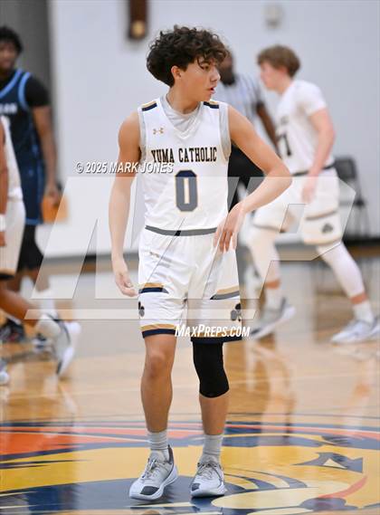 Thumbnail 3 in Yuma Catholic vs. Monsignor Scanlan (Great Desert Shootout) photogallery.