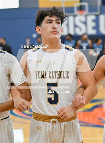 Thumbnail 2 in Yuma Catholic vs. Monsignor Scanlan (Great Desert Shootout) photogallery.