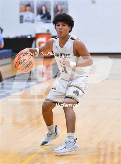 Thumbnail 2 in Yuma Catholic vs. Monsignor Scanlan (Great Desert Shootout) photogallery.