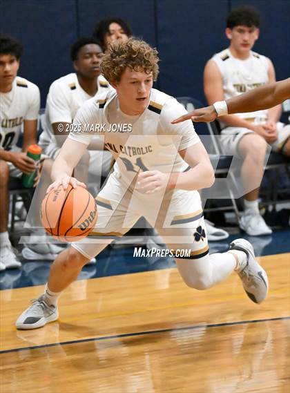 Thumbnail 2 in Yuma Catholic vs. Monsignor Scanlan (Great Desert Shootout) photogallery.