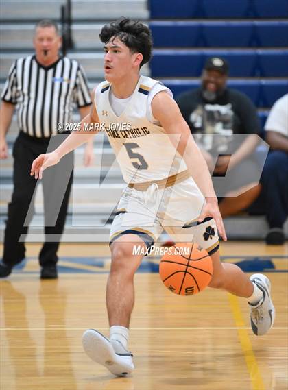 Thumbnail 3 in Yuma Catholic vs. Monsignor Scanlan (Great Desert Shootout) photogallery.