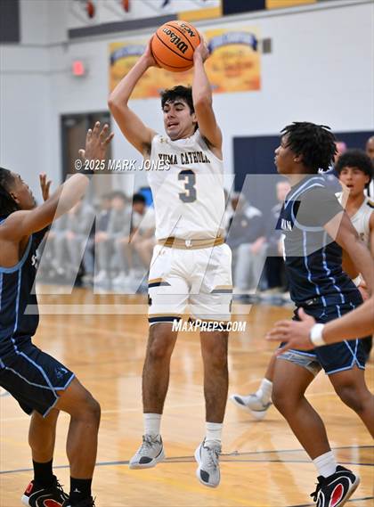 Thumbnail 1 in Yuma Catholic vs. Monsignor Scanlan (Great Desert Shootout) photogallery.