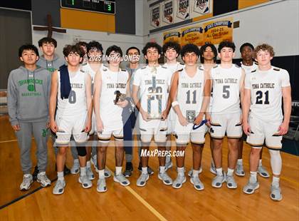 Thumbnail 1 in Yuma Catholic vs. Monsignor Scanlan (Great Desert Shootout) photogallery.