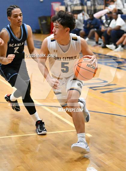 Thumbnail 2 in Yuma Catholic vs. Monsignor Scanlan (Great Desert Shootout) photogallery.