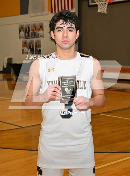 Thumbnail 3 in Yuma Catholic vs. Monsignor Scanlan (Great Desert Shootout) photogallery.
