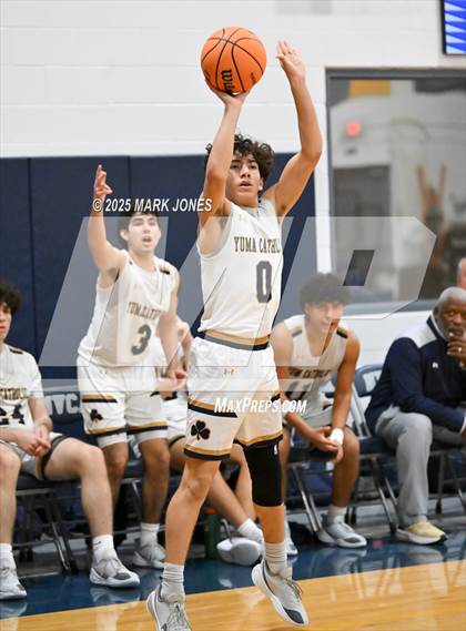 Thumbnail 1 in Yuma Catholic vs. Monsignor Scanlan (Great Desert Shootout) photogallery.