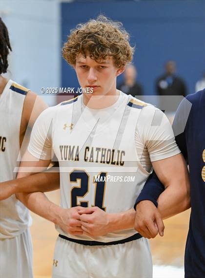 Thumbnail 2 in Yuma Catholic vs. Monsignor Scanlan (Great Desert Shootout) photogallery.