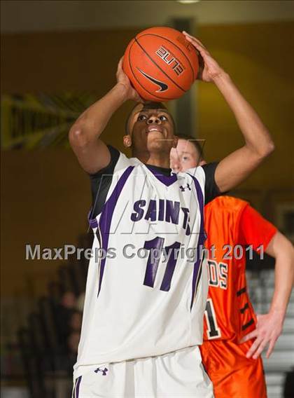 Thumbnail 3 in West Warwick vs. St. Raphael Academy (RIIL State Quarterfinal) photogallery.