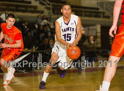 Thumbnail 3 in West Warwick vs. St. Raphael Academy (RIIL State Quarterfinal) photogallery.