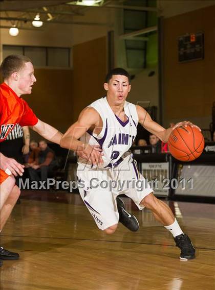 Thumbnail 2 in West Warwick vs. St. Raphael Academy (RIIL State Quarterfinal) photogallery.