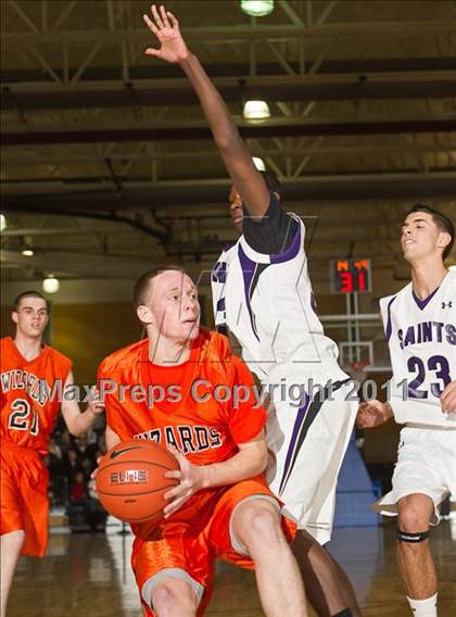 Thumbnail 2 in West Warwick vs. St. Raphael Academy (RIIL State Quarterfinal) photogallery.
