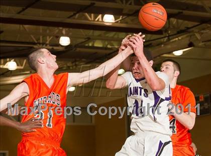 Thumbnail 3 in West Warwick vs. St. Raphael Academy (RIIL State Quarterfinal) photogallery.