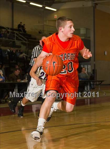 Thumbnail 3 in West Warwick vs. St. Raphael Academy (RIIL State Quarterfinal) photogallery.